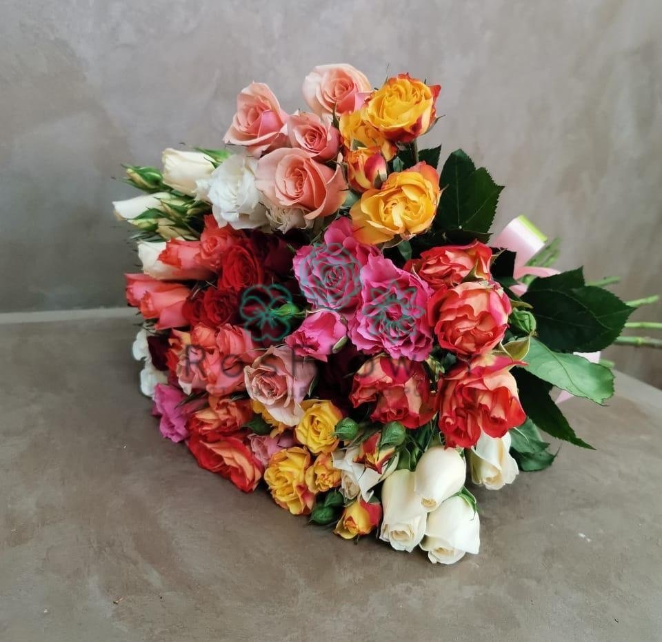 Букет цветов из: Розы в Пуршево