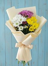 Букет цветов из:  Хризантемы в Пуршево