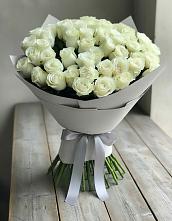 Букет 35 Белых роз в Пуршево