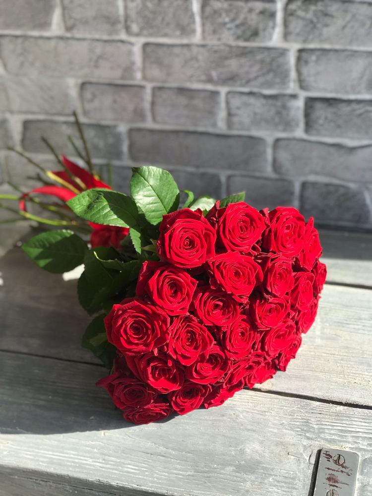 Букет Красные розы Фридом в Пуршево