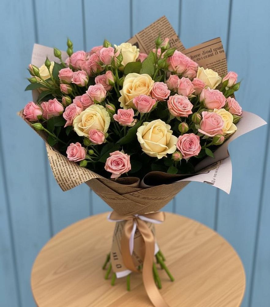 Букет цветов из: Розы в Пуршево