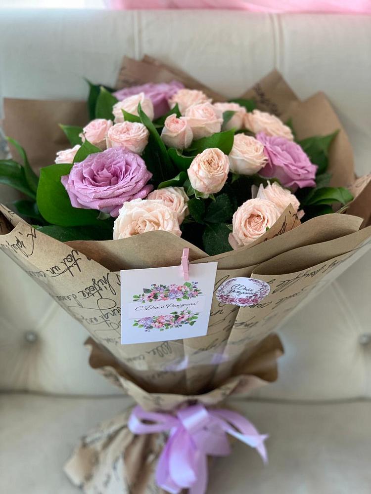 Букет цветов из: Розы в Пуршево