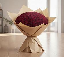 Букет 101 Красная роза в Пуршево