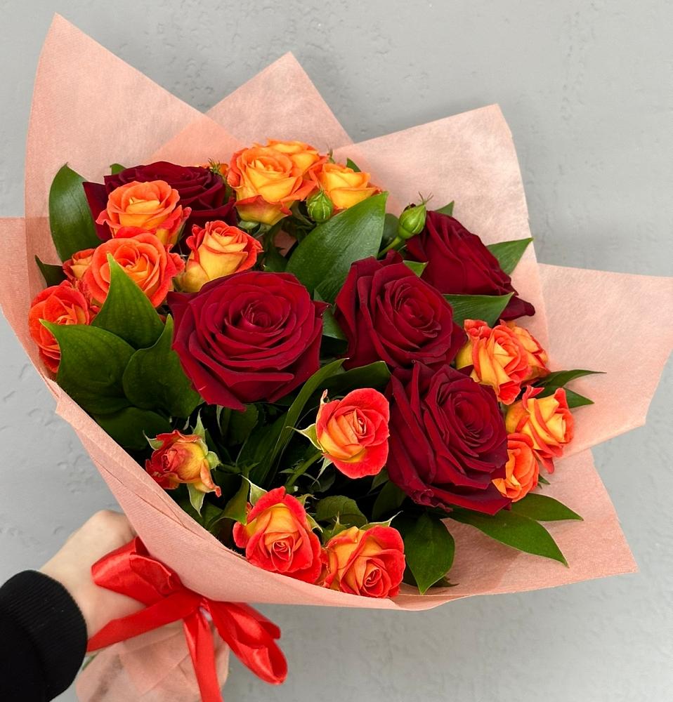 Букет Любовь и восторг в Пуршево