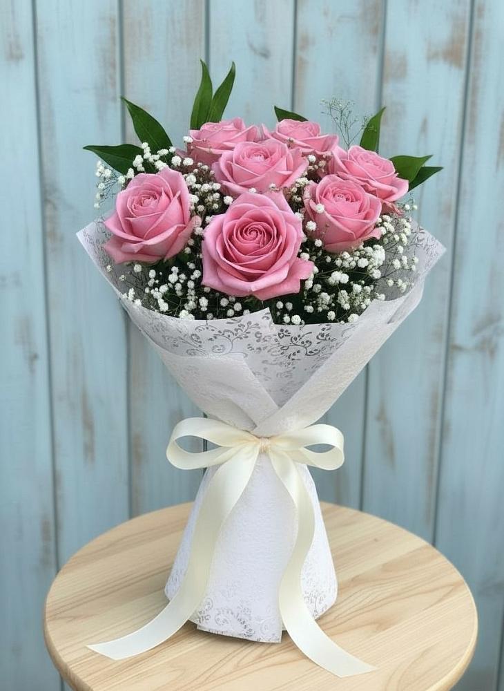 Букет цветов из: Розы в Пуршево