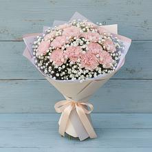 Букет цветов из:  Гвоздики в Пуршево