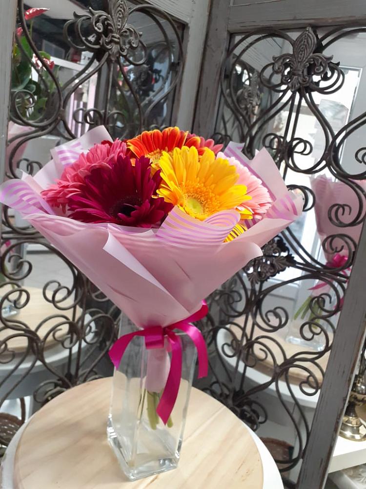 Букет цветов из: Герберы в Пуршево