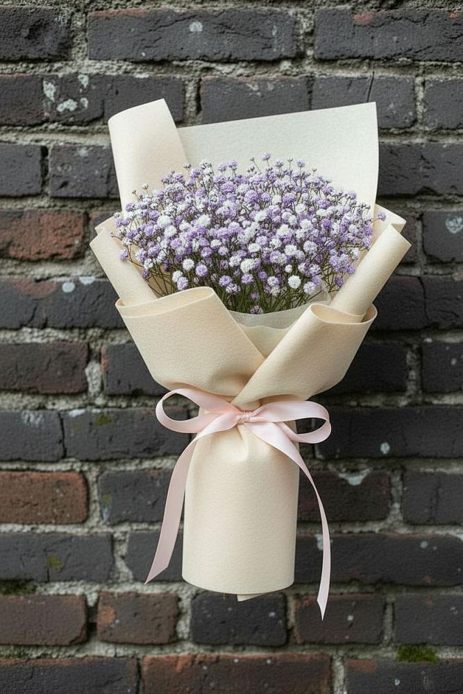 Букет цветов из: Гипсофила в Пуршево