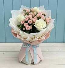 Букет цветов из:  Розы в Пуршево