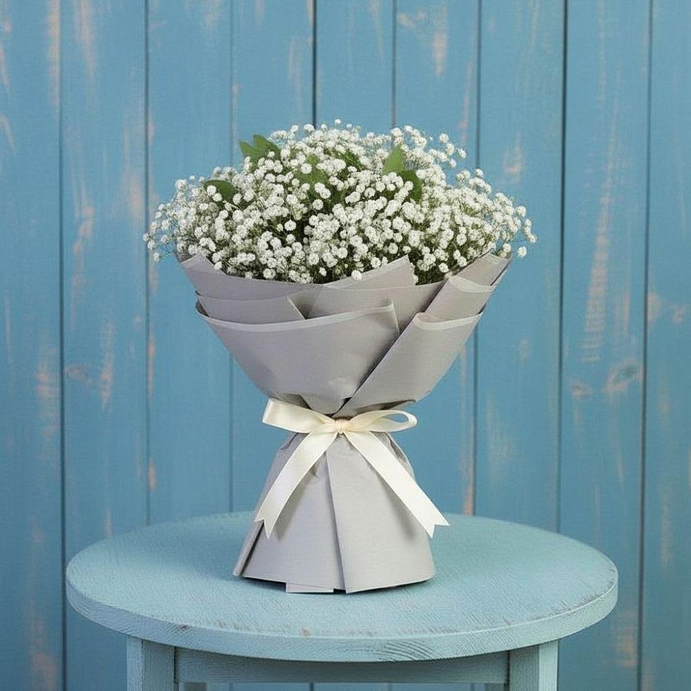 Букет цветов из: Гипсофила в Пуршево