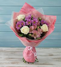 Букет цветов из:  Герберы #REPLACE_PRED# Пуршево