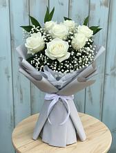 Букет цветов из:  Розы #REPLACE_PRED# Пуршево