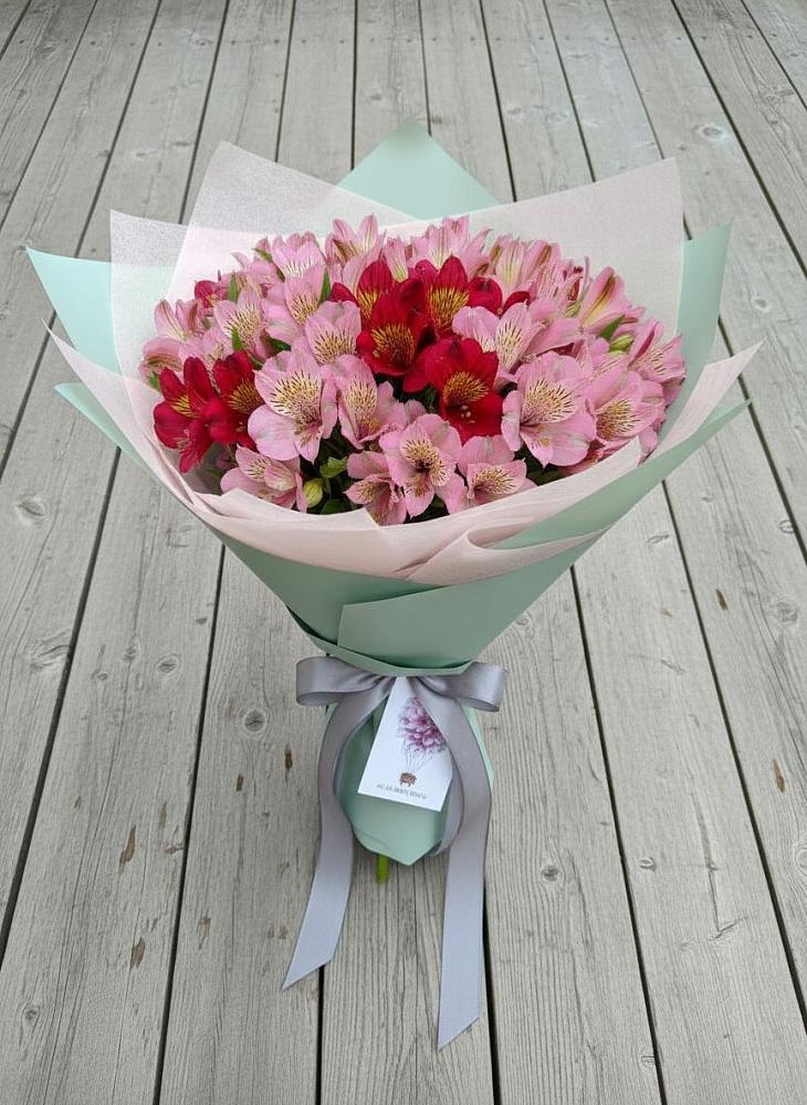 Букет цветов из: Альстромерии в Пуршево