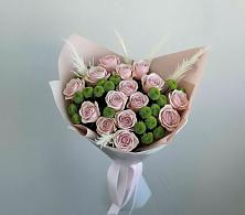 Букет цветов из:  Розы и Хризантемы в Пуршево