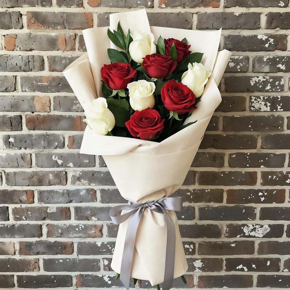 Букет цветов из: Розы в Пуршево