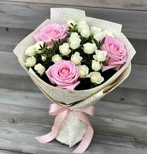 Букет цветов из:  Розы в Пуршево