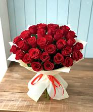 Букет 29 Красных роз #REPLACE_PRED# Пуршево