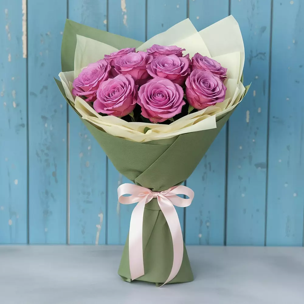 Букет Розы Фёрст Леди в Пуршево