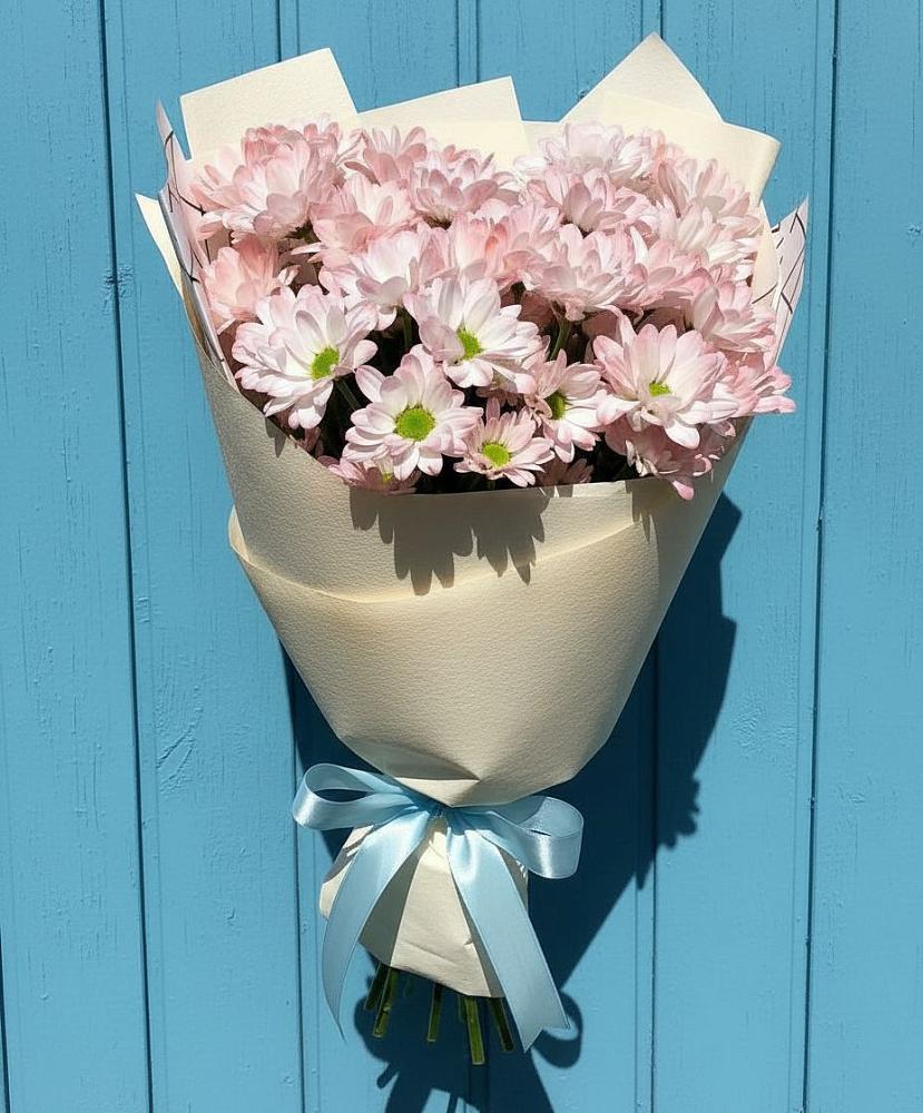 Букет цветов из: Хризантемы в Пуршево