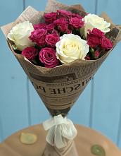 Букет цветов из:  Розы #REPLACE_PRED# Пуршево