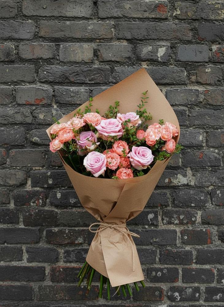 Букет цветов из: Розы в Пуршево