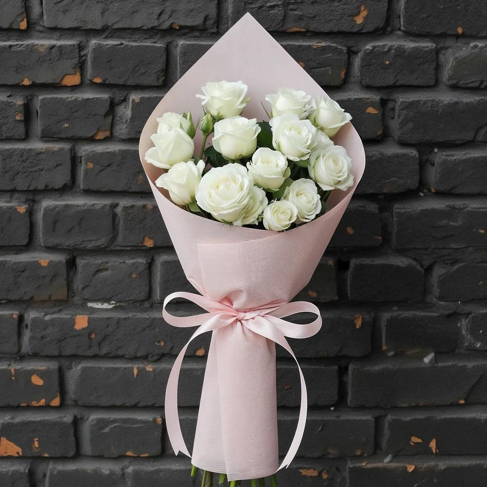 Букет цветов из: Розы в Пуршево