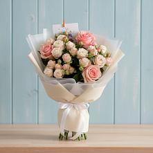 Букет цветов из:  Розы в Пуршево