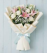 Букет цветов из:  Лилии в Пуршево