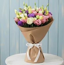 Букет цветов из:  Лизиантусы в Пуршево