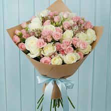 Букет цветов из:  Розы #REPLACE_PRED# Пуршево
